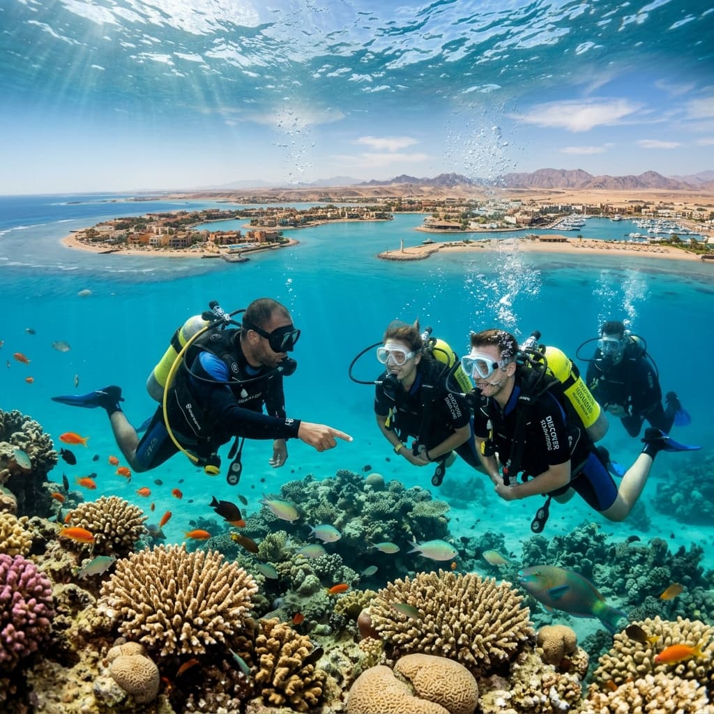 El Gouna Red Sea Scuba Diving Day Trip | Two-Dive Excursion