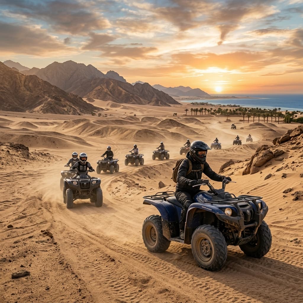 El Gouna Super Safari Desert Adventure by Quad Bike
