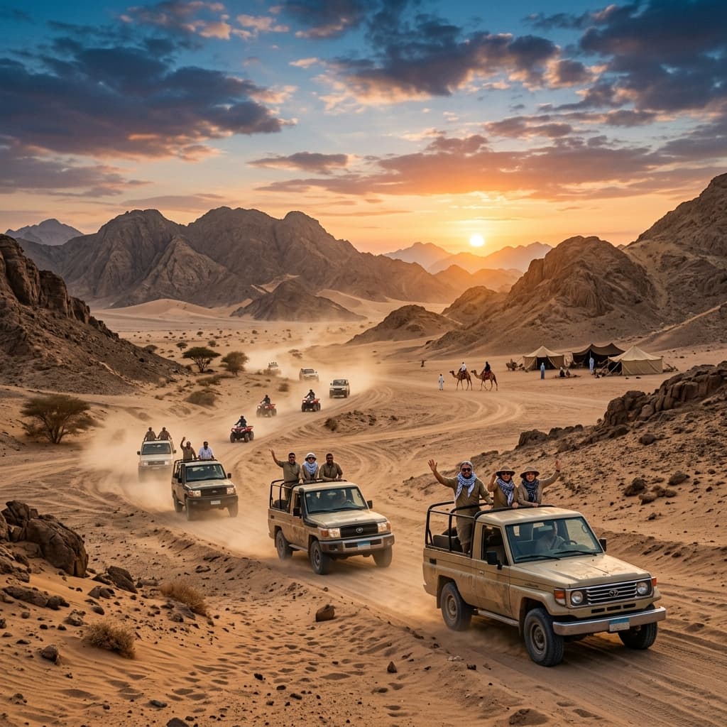 Makadi Bay Desert Super Safari Quad Bike Adventure