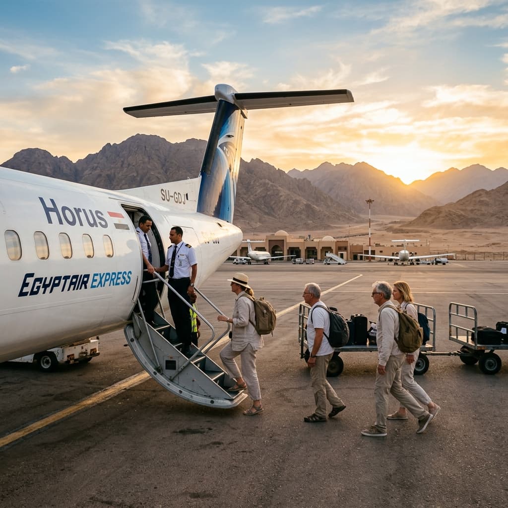 Luxor Full-Day Tour by Air from Sharm El Sheikh