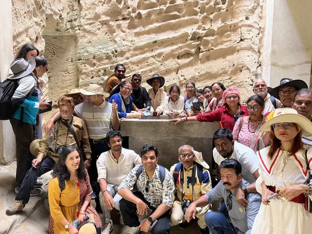 Mixed Group at Catacombs of Kom el Shoqafa