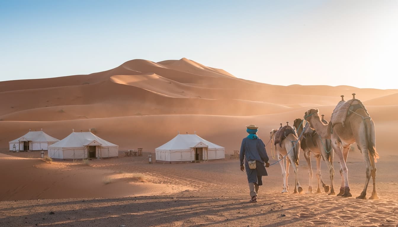 Merzouga Sahara camp