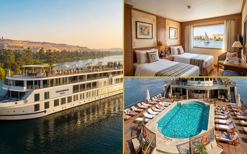 3 Nights Nile River Cruise from Aswan Include Abu Simbel