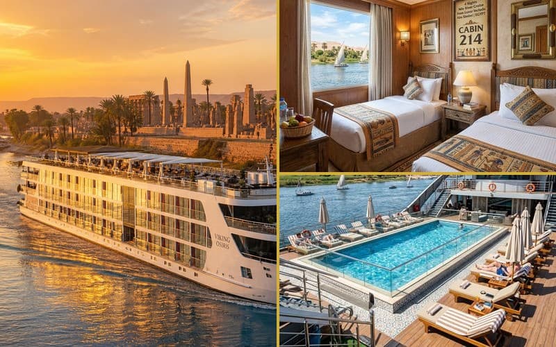 4 Nights Nile River Cruise from Luxor Include Abu Simbel