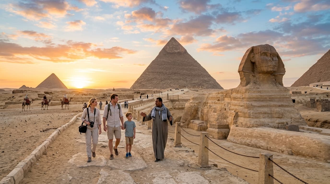 Giza Pyramids & Great Sphinx Private Half-Day Tour