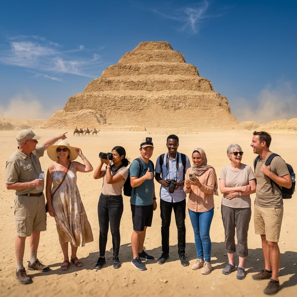 Saqqara Step Pyramid & Memphis Private Full-Day Tour