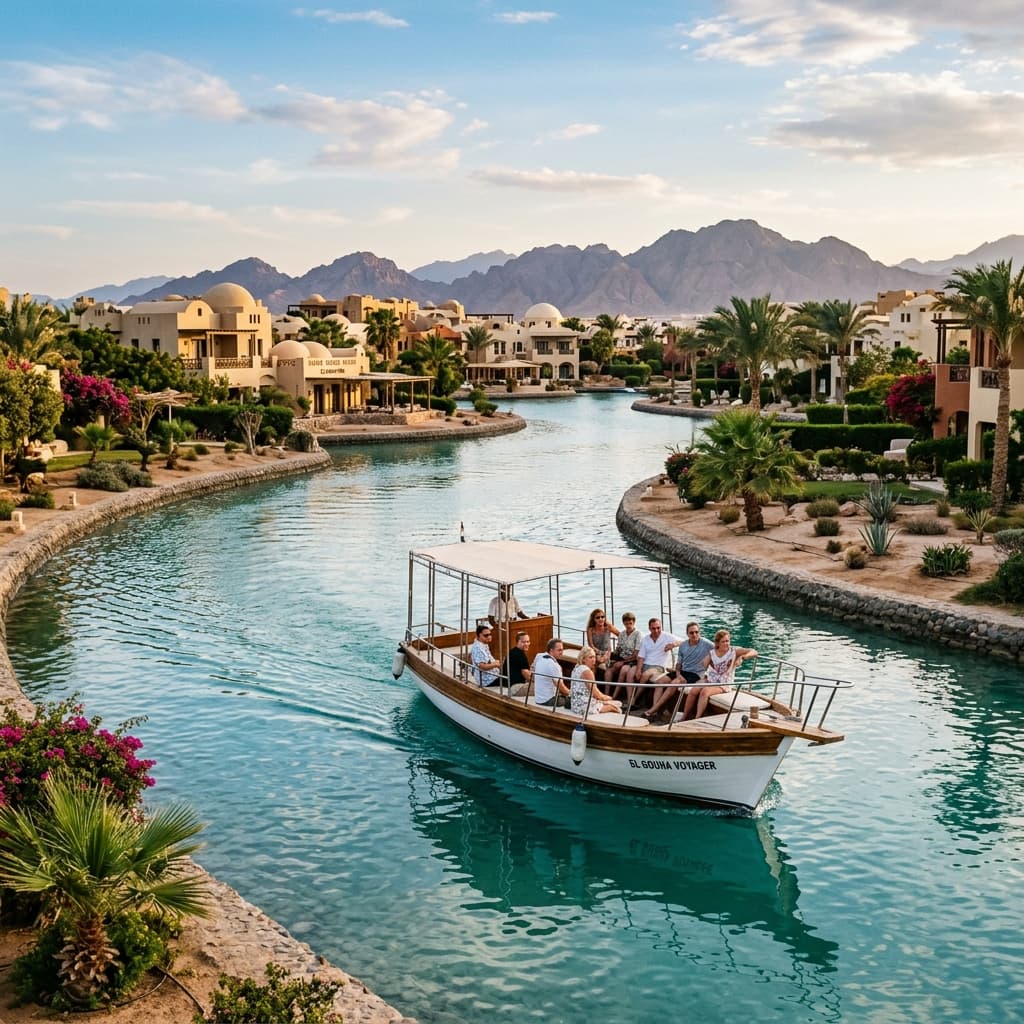 El Gouna Lagoon Private Boat Cruise Excursion