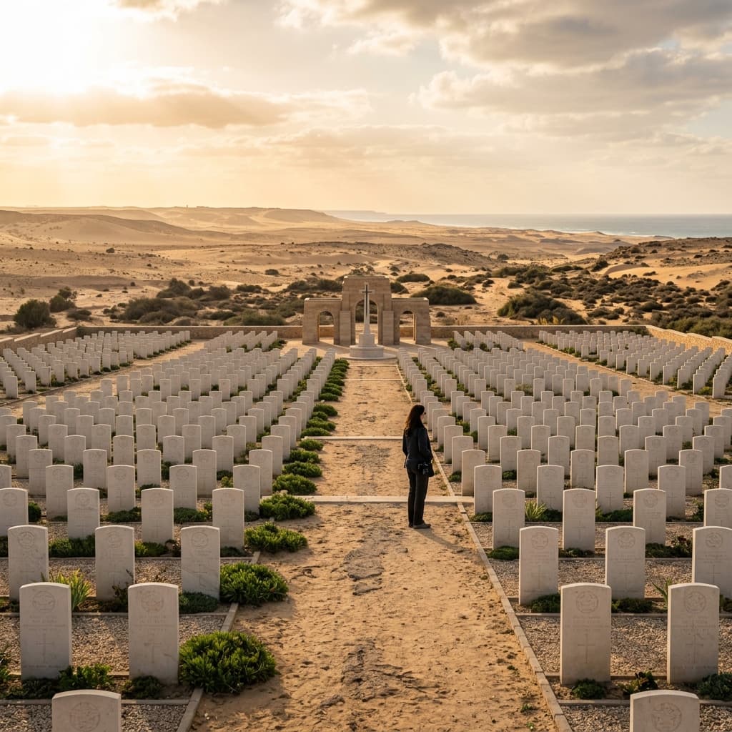 El Alamein WWII Battlefields & War Cemeteries Day Tour