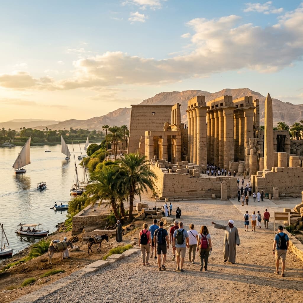 Karnak & Luxor Temple Private Day Tour of Luxor's East Bank