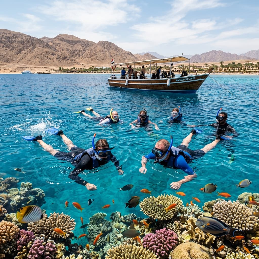 Makadi Bay Red Sea Snorkeling Boat Excursion