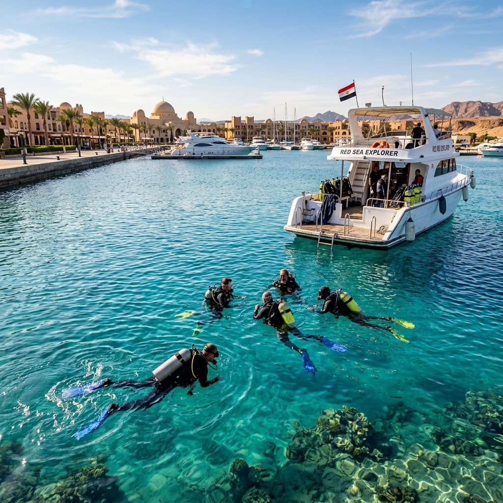 Port Ghalib Red Sea Diving Excursion with Private Guide