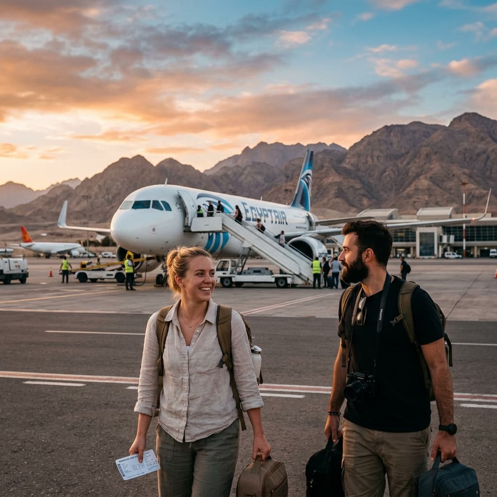 Cairo & Giza Pyramids Private 2-Day Tour by Air from Sharm El Sheikh