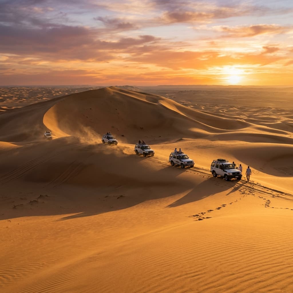 Siwa Great Sand Sea 4x4 Dune Bashing & Hot Spring Safari