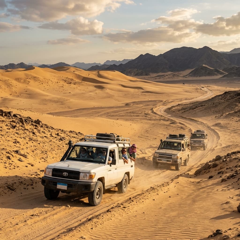 Soma Bay Super Safari Excursion in the Desert