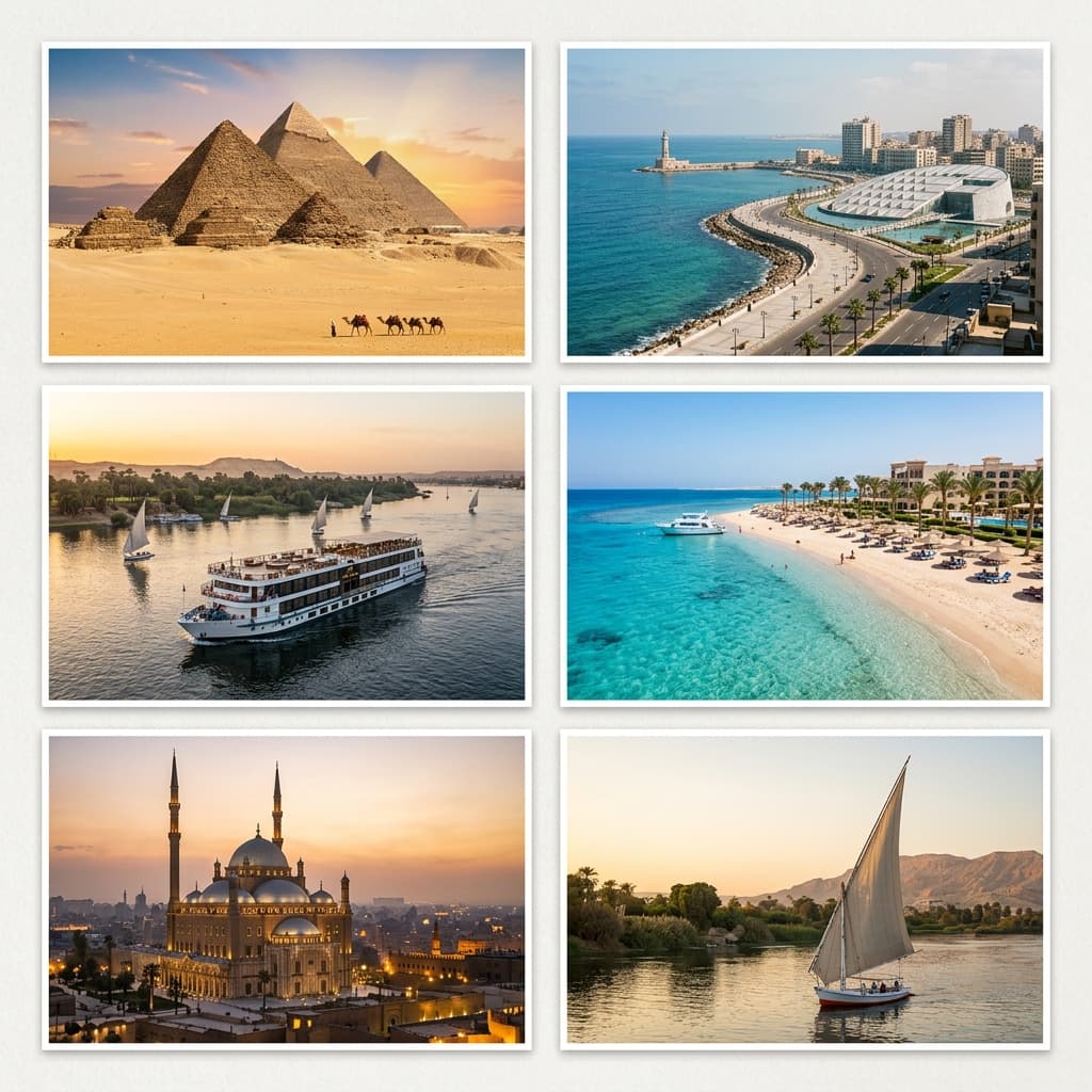 Majestic Alexandria, Cairo & Hurghada Nile Cruise