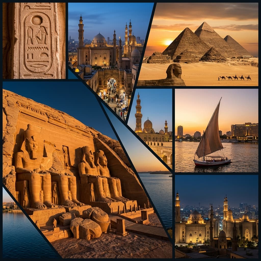 Wonders of Egypt: Cairo, Alexandria, Nile Cruise & Sharm