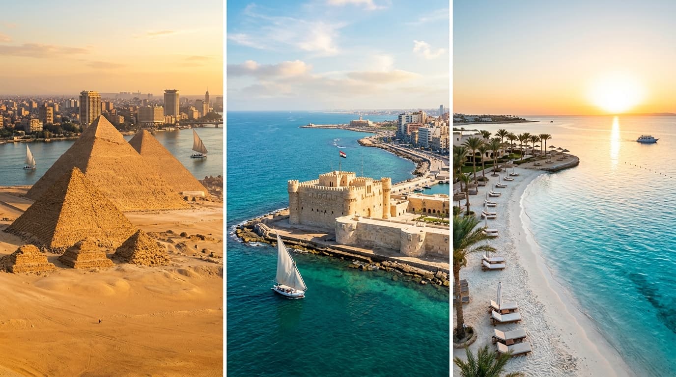 Enchanting Alexandria, Cairo & Sharm El Sheikh