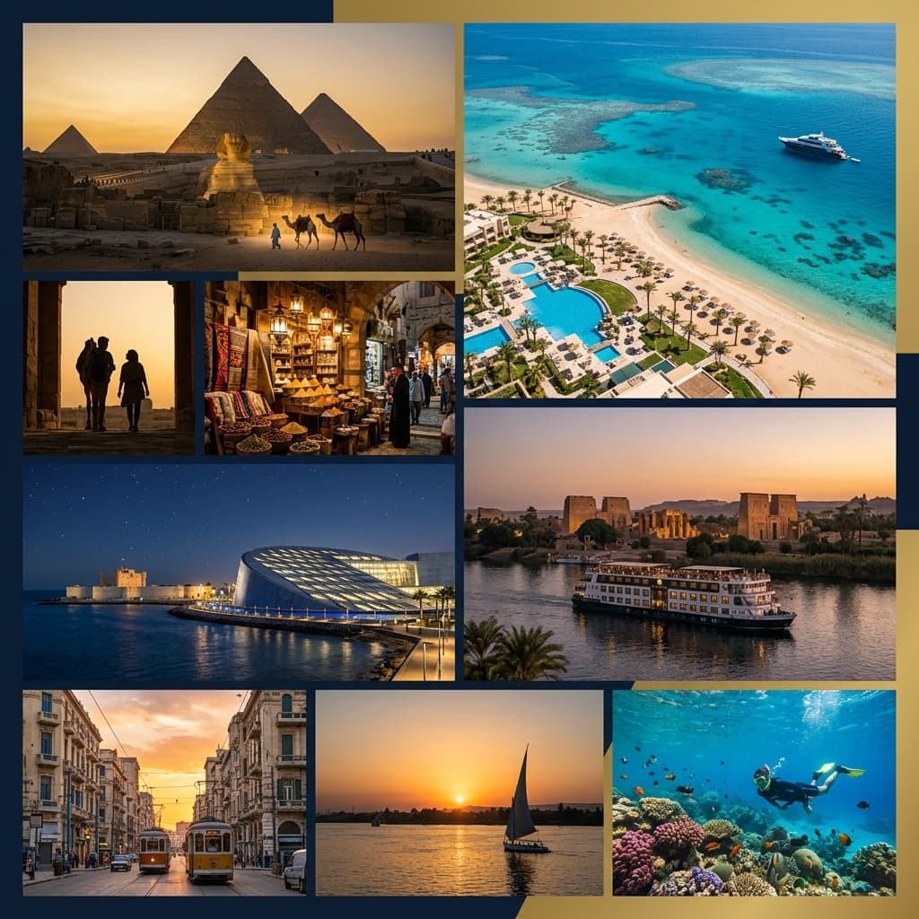 The Ultimate Egypt: Cairo, Sharm, Alexandria & Nile Cruise