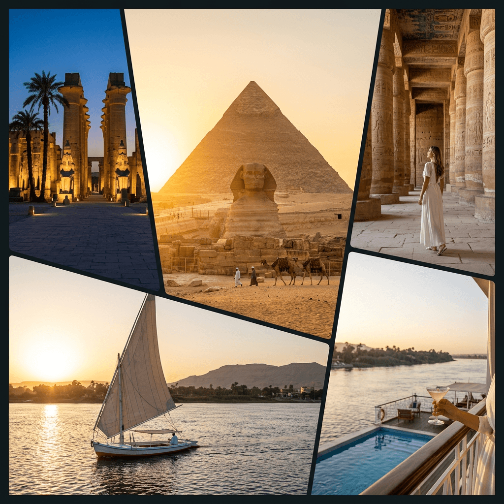 The Classic Egypt Luxury Tour: Pyramids to Nile