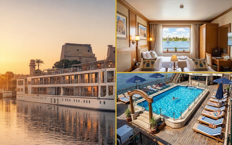 7 Night Nile River Cruise Itinerary from Luxor