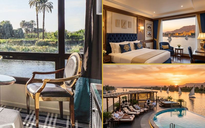 Luxury Movenpick MS Sun Ray Nile Cruise
