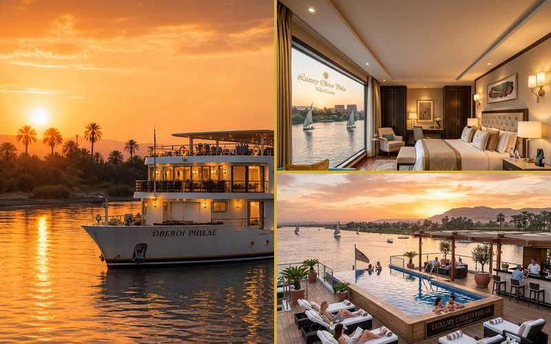 Luxury Oberoi Philae Nile Cruise