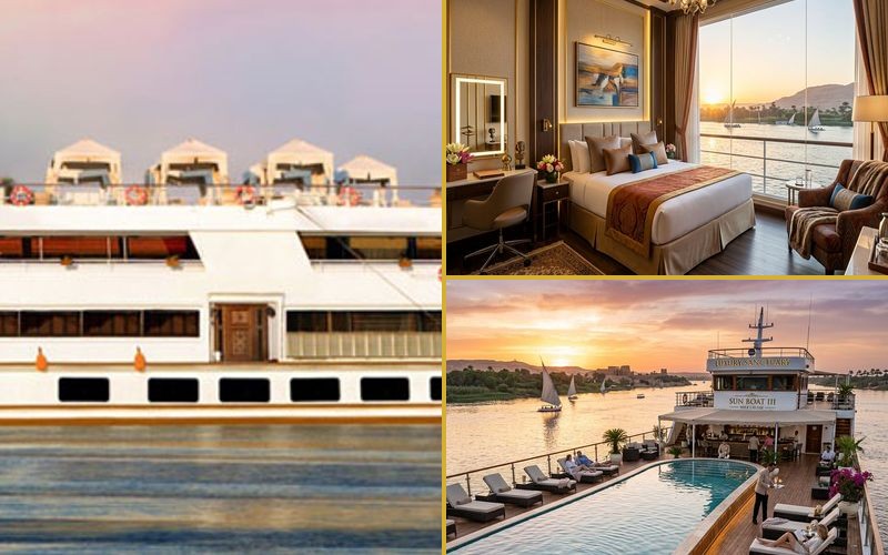 Luxury Sanctuary Sun Boat III Nile Cruise