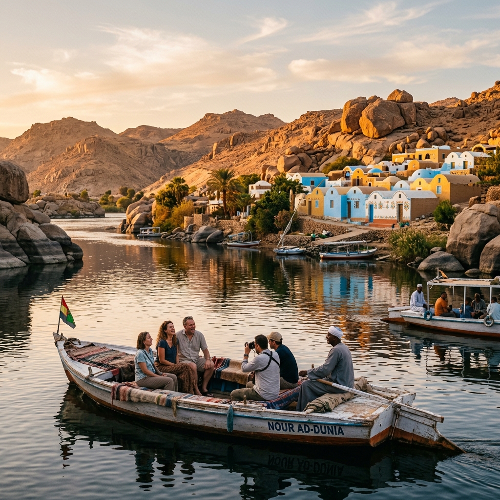 Nubian Village Cultural Day Tour from Aswan