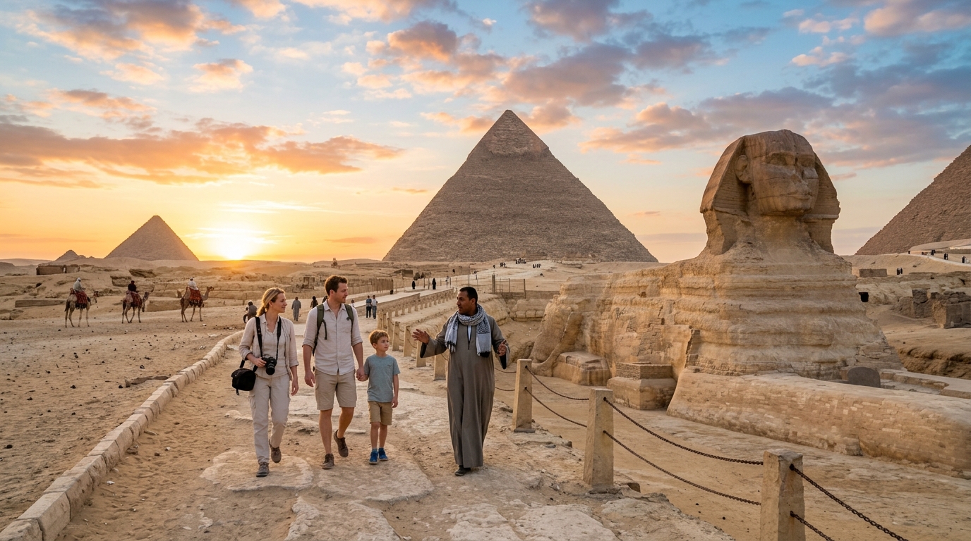 Giza Pyramids & Great Sphinx Private Half-Day Tour