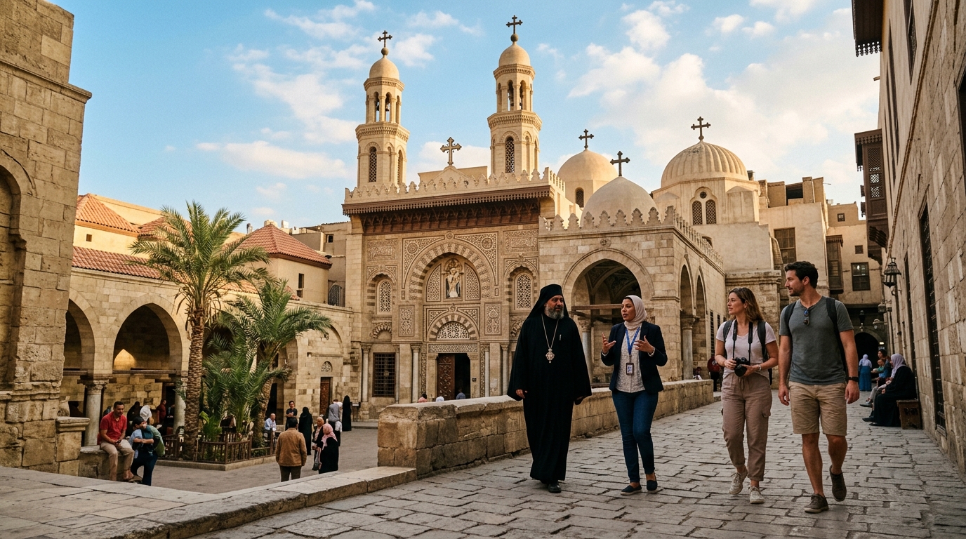 Coptic Cairo Private Tour: Hanging Church & Ancient Christian Sites