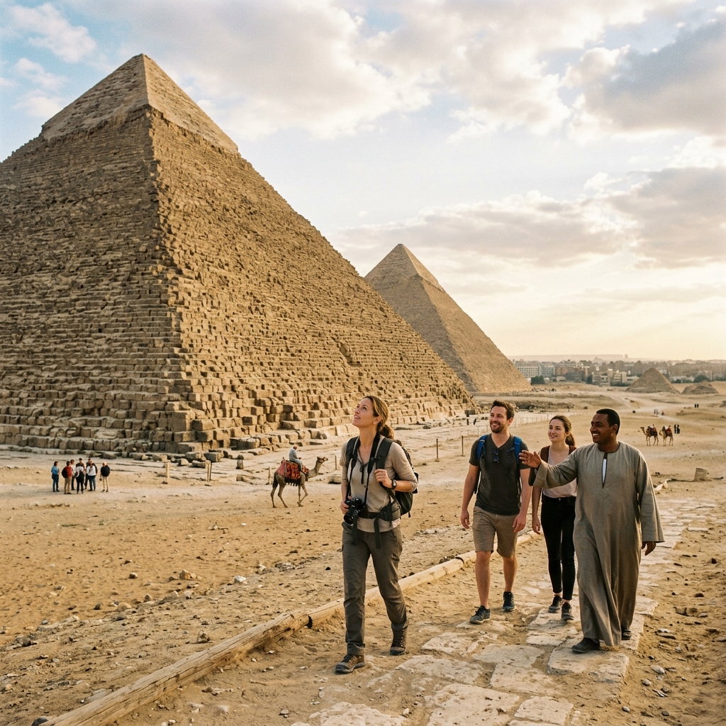 Cairo Airport Layover: Giza Pyramids & Sphinx Private Tour