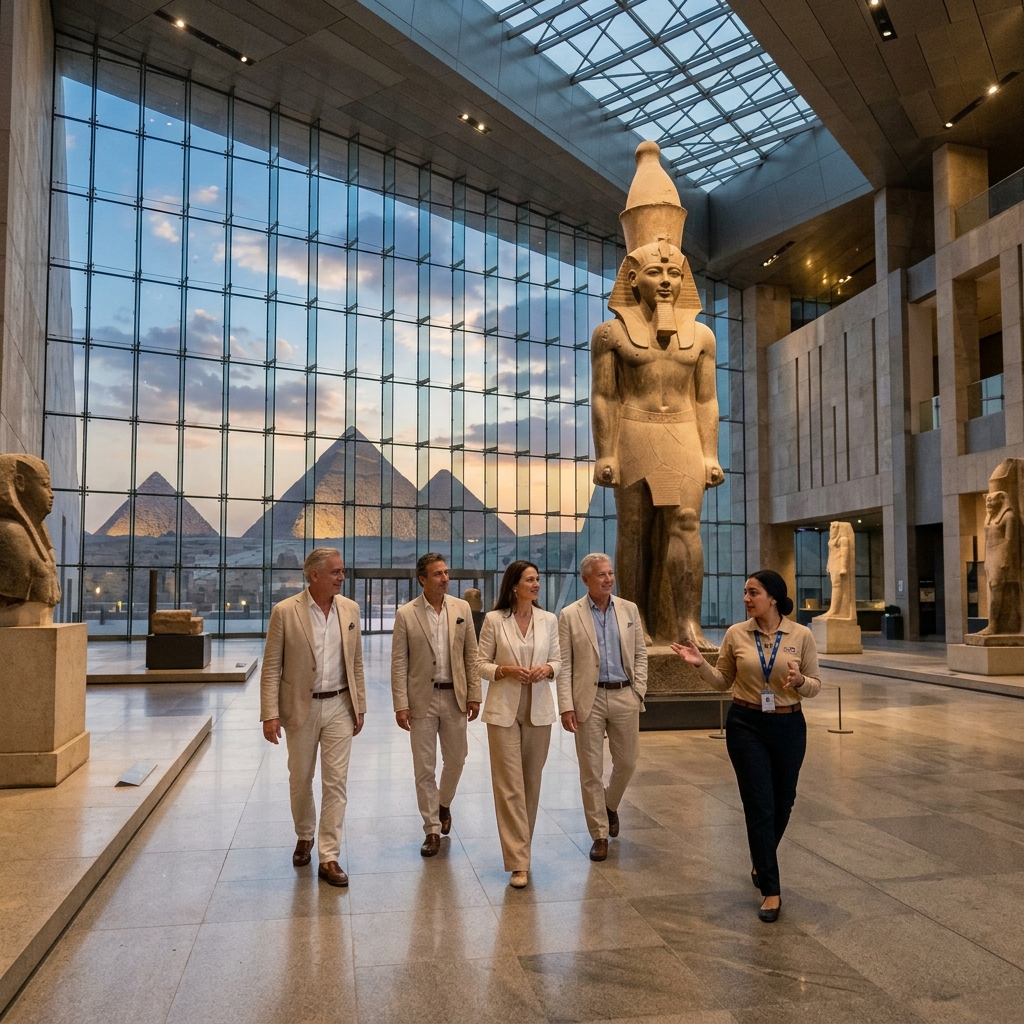 Grand Egyptian Museum VIP Full-Day Private Guided Tour
