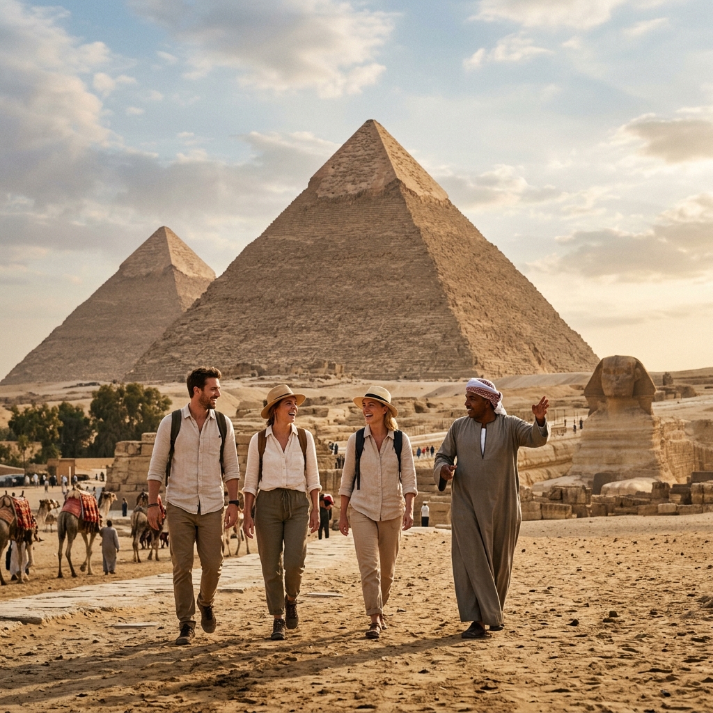 Private Cairo Day Tour: Pyramids, Egyptian Museum & Khan El Khalili Bazaar