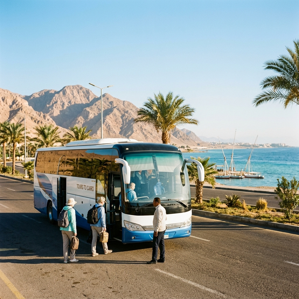 Cairo 2-Day Overland Tour from Hurghada by Luxury Coach