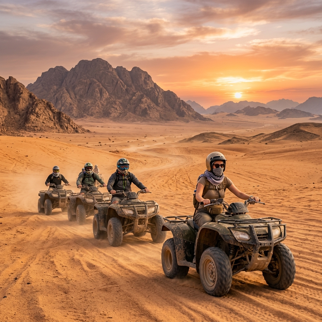 Hurghada Super Safari Desert Quad Bike Adventure