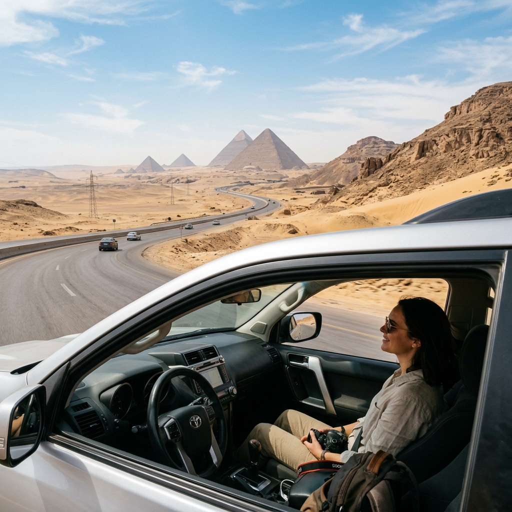 Cairo Day Trip from Hurghada by Private Car with Egyptologist Guide
